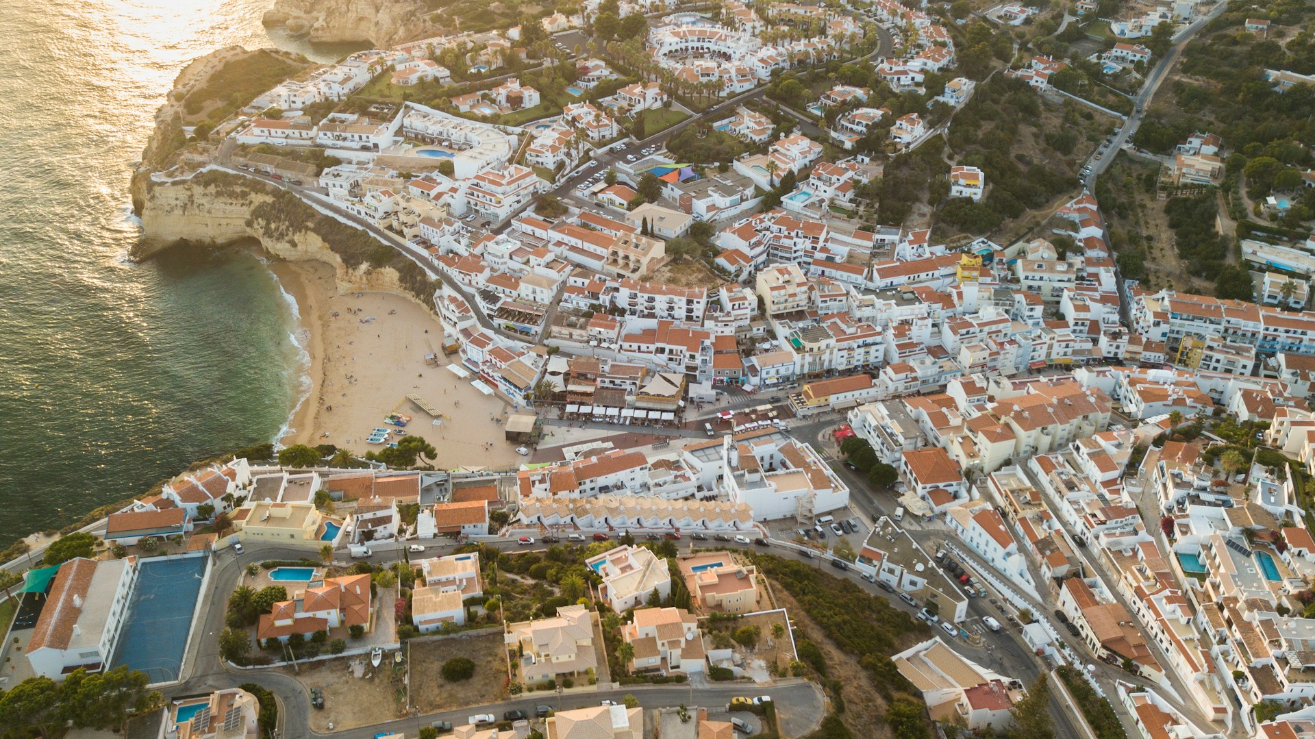 algarve vue du haut